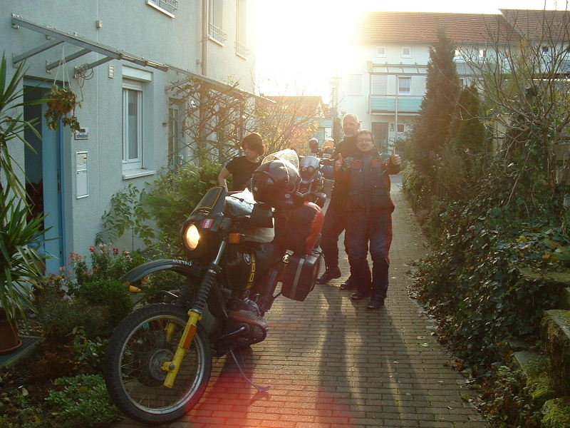 Wieder zu Hause